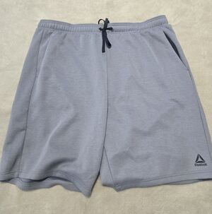 Reebok Men's Athletic Shorts in Light Gray Sz 3XL Sweat Shorts Gym Comfort